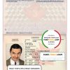 Canada passport template in PSD format, fully editable, with all fonts (2002-2010)
