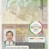 Dominica passport template in PSD format at the best price, with fonts