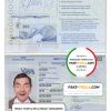 Estonia passport template in PSD format, fully editable (2007 – 2014)