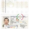 Malta passport template in PSD format