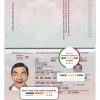 Moldova passport template in PSD format, fully editable (2014 – present)