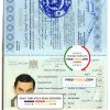 Syria passport template in PSD format, fully editable scan effect