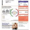 Australia Powerdirect electricity utility bill template in Word and PDF format