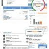 Australia South East Water utility bill template in Word and PDF format