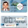 Australia Tasmania driver license template in PSD format, fully editable scan effect