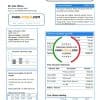 Brazil ENEL electricity utility bill template in Word and PDF format