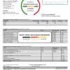 Bulgary electricity utility bill template in Word and PDF
