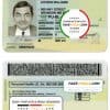 Canada Manitoba province driving license template in PSD format, fully editable