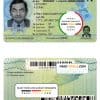 Canada Nova Scotia driving license template in PSD format, fully editable