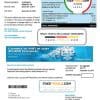 Canada Shaw utility bill template in Word and PDF format