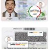 Canada Permanent resident card template in PSD format, fully editable scan effect