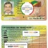 Congo driving license template in PSD format, fully editable