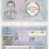 Georgia driving license template in PSD format, fully editable