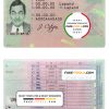 Germany driving license template in PSD format, fully editable, with all fonts