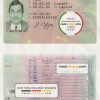 Germany driving license template in PSD format, fully editable, with all fonts