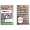 India Election ID card template in PSD format, fully editable, with all fonts