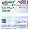 India Union driving license template in PSD format, fully editable