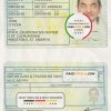 Jamaica driving license template in PSD format, fully editable