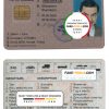 Kazakhstan driving license template in PSD format, fully editable, with all fonts