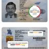 Kyrgyzstan ID template in PSD format