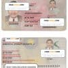 Kyrgyzstan ID template in PSD format