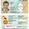 Malta ID template in PSD format, fully editable