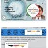 South Australia driving license template in PSD format, fully editable, with all fonts