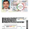 USA Delaware driver license template in PSD format