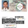 USA Mississippi driving license template in PSD format