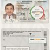 USA Oklahoma driving license template in PSD format, + editable PSD photo look (2020 - present) scan effect
