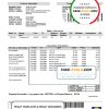 Ghana Electricity Company of Ghana utility bill template in Word and PDF format