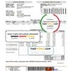 Ghana PDS electricity utility bill template in Word and PDF format
