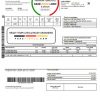 Moldova Gas utility bill template in Word and PDF format