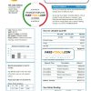 New Zealand Trustpower utility bill template in Word and PDF format