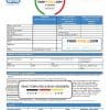 South Africa The GAS Company gas utility bill template in Word and PDF format