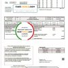 Switzerland Repower AG utility bill template, fully editable in Word and PDF format