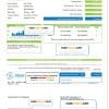 UAE Noor Life Pure Water LLC utility bill template in Word and PDF format