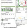 USA California City of Foster City utility bill template in Word and PDF format