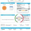 USA California Directv utility bill template in Word and PDF format, good for address prove