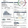 USA City of Missoula utility bill template in Word and PDF format