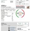 USA Colorado United Power utility bill template in Word and PDF format