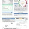 USA Green Mountain Energy utility bill template in Word and PDF format