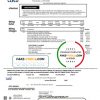 USA Louisiana Cleco Power electricity utility bill template in Word and PDF format