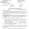 USA Massachusetts Chelsea The United Illuminating Company utility bill shutoff notice, Word and PDF template