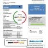 United Arab Emirates Abu Dhabi Distribution water utility bill template in Word and PDF format