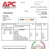 United Kingdom APC electricity utility bill template in Word and PDF format
