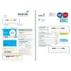 United Kingdom British Gas bill, Word and PDF template, 2 pages