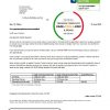 United Kingdom SSE Energy utility bill template in Word and PDF format, version 1