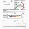 United Kingdom Sky utility bill template, fully editable in PSD format