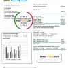 Uruguay UTE Company electricity utility bill template in Word and PDF format
